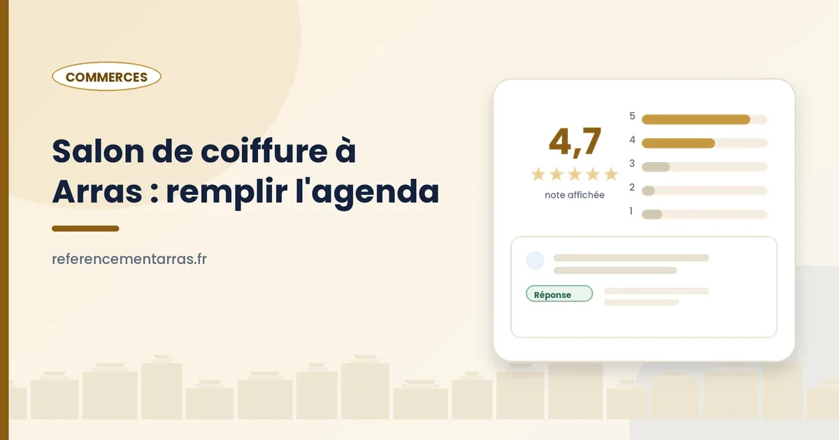 Avis clients d'un salon de coiffure à Arras et réponse du professionnel